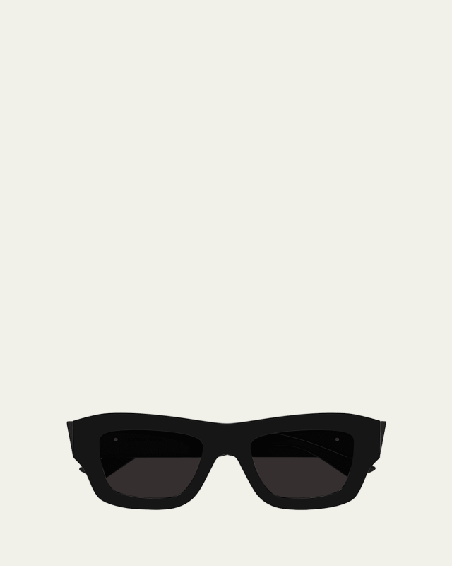 Recycled Acetate Rectangle Sunglasses